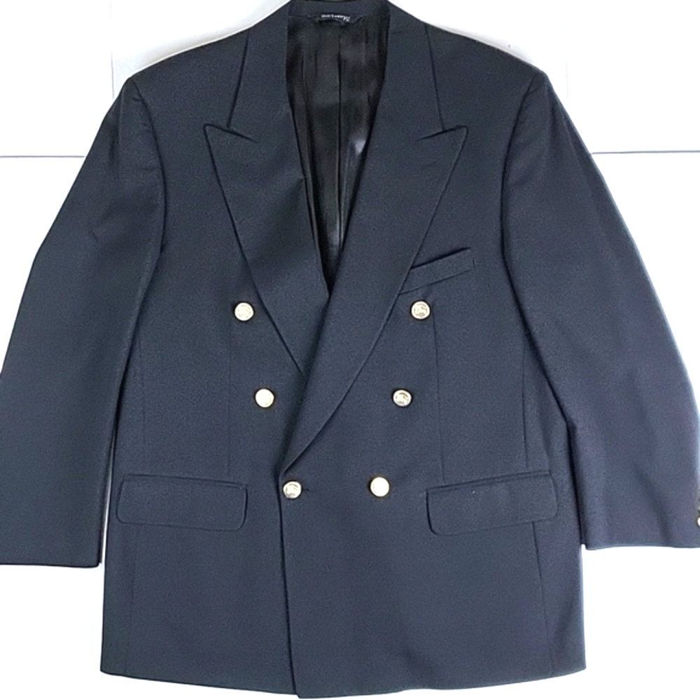 Burberry Black Double-Breasted Blazer
